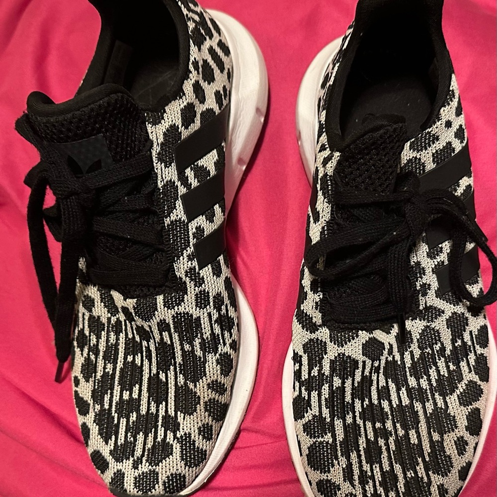 adidas Swift Black and Tan Women's Sneakers